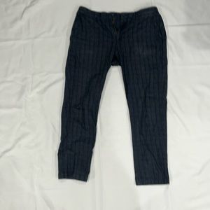 J Crew 770 pants in blue glen plaid brushed cotton